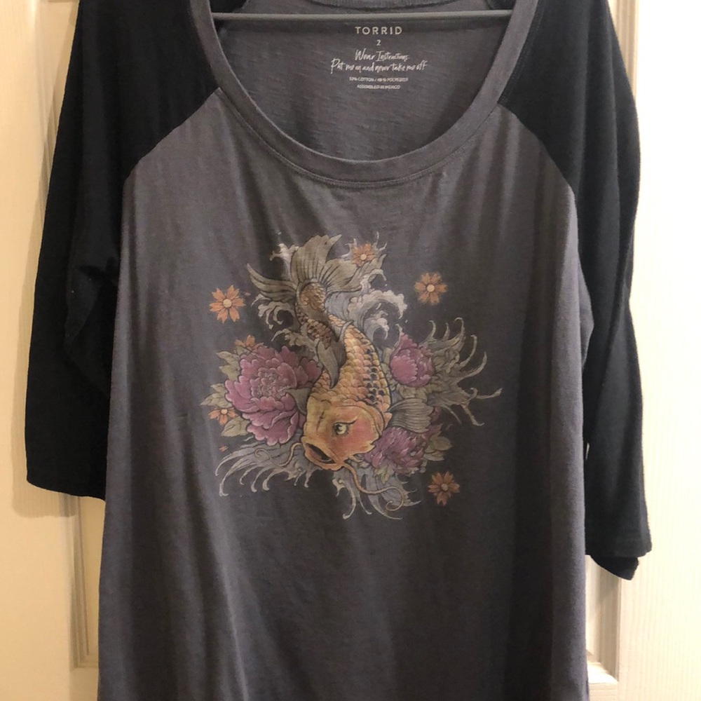 Torrid 3/4 sleeve shirt